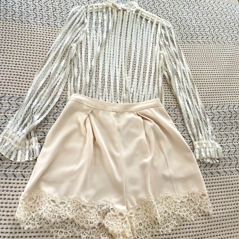Zimmermann Size 0 Top, Size 1 Bottom